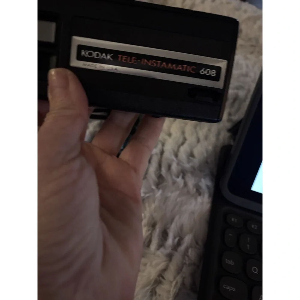 Vtf Kodak‎ Tele-Instamatic 608 Camera 110 Film Camera Made In USA+Flash, k3#21